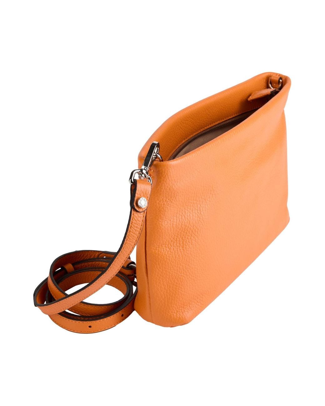 Gianni Chiarini Orange Handbag Leather