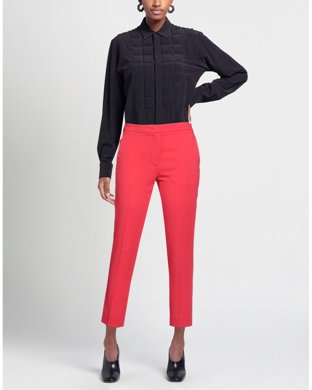 Moschino Red Trouser