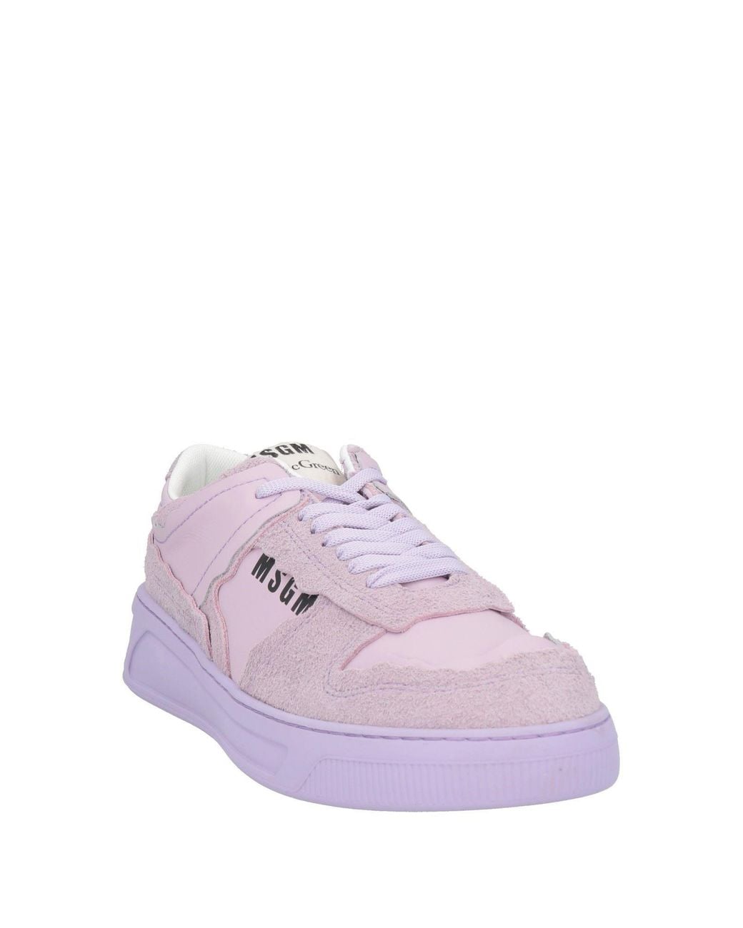 MSGM Purple Trainers for men