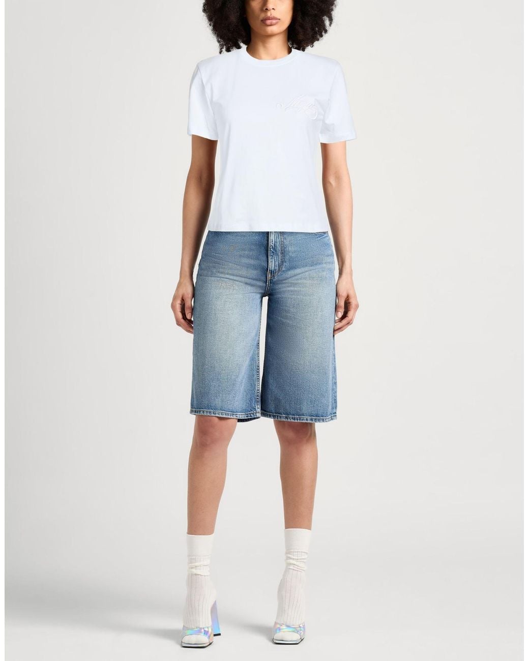 MSGM White T-Shirt