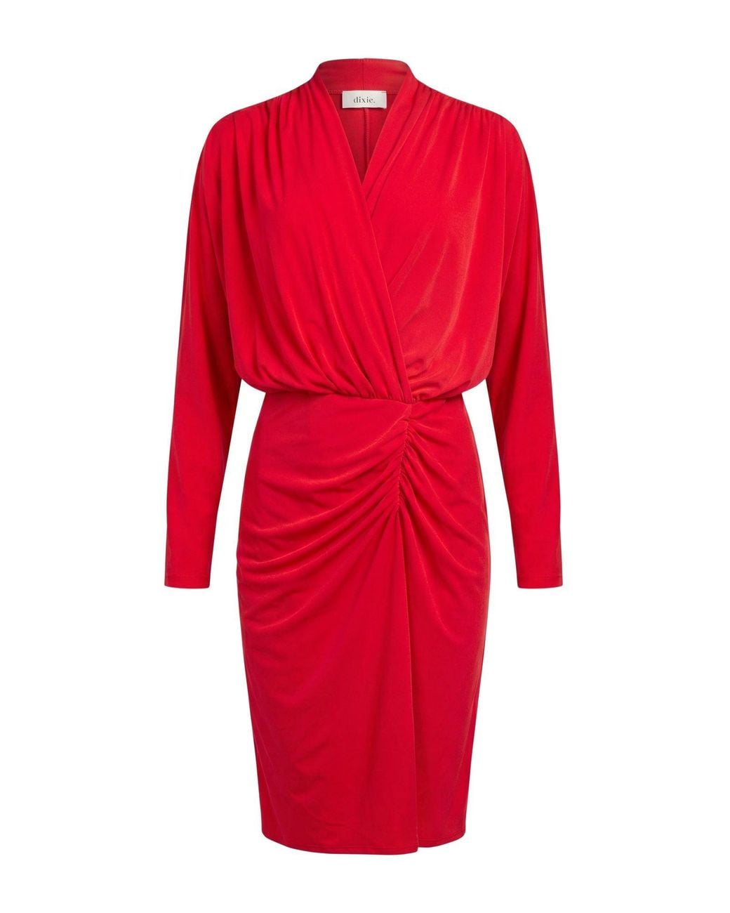 Dixie Red Midi Dress
