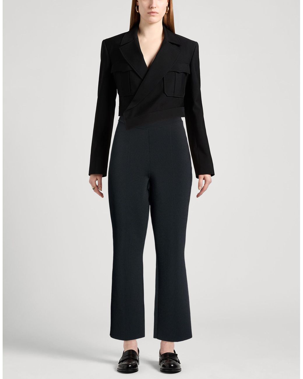 Dior Blue Pants Viscose, Polyamide, Elastane