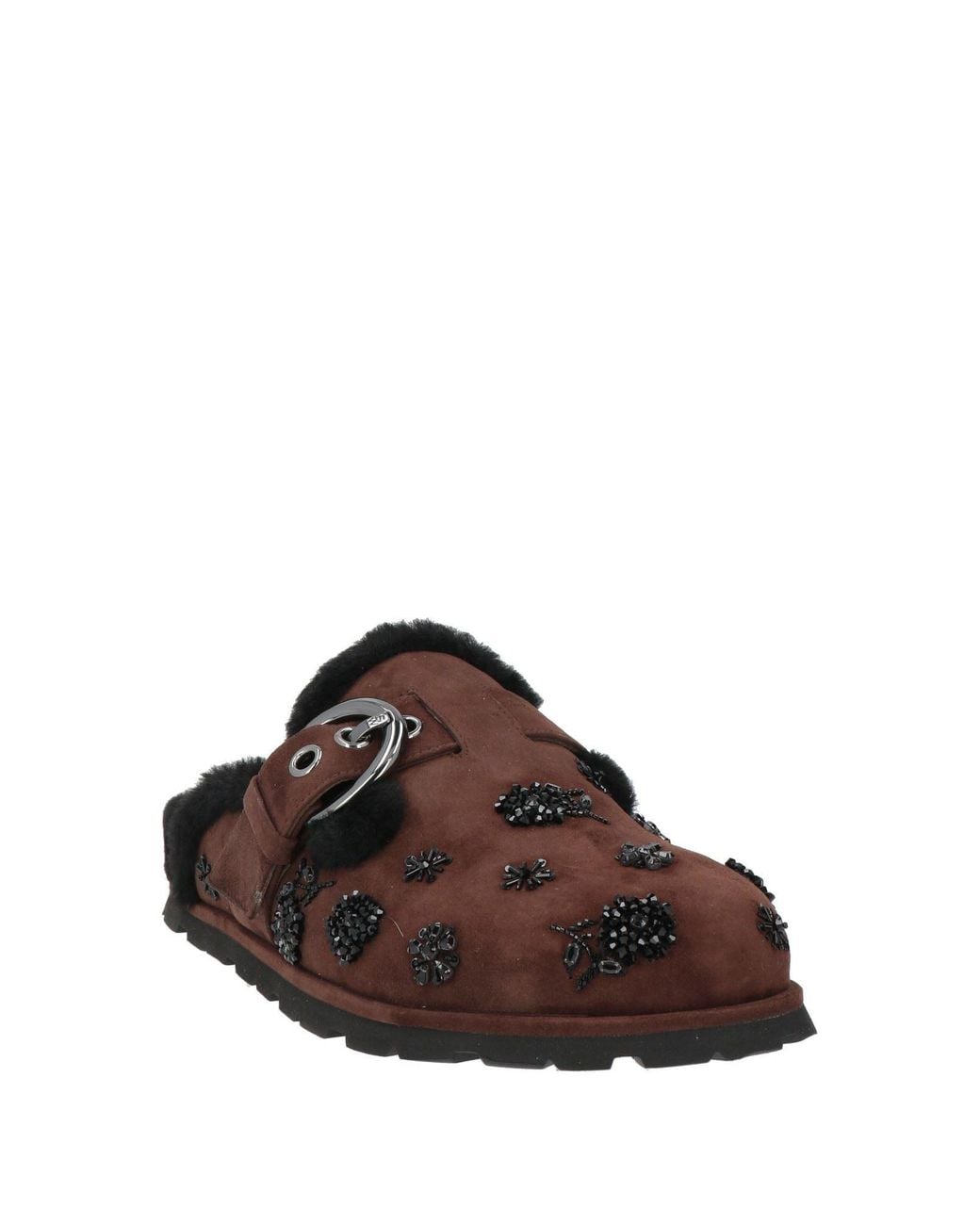 Stuart Weitzman Brown Mules & Clogs Leather