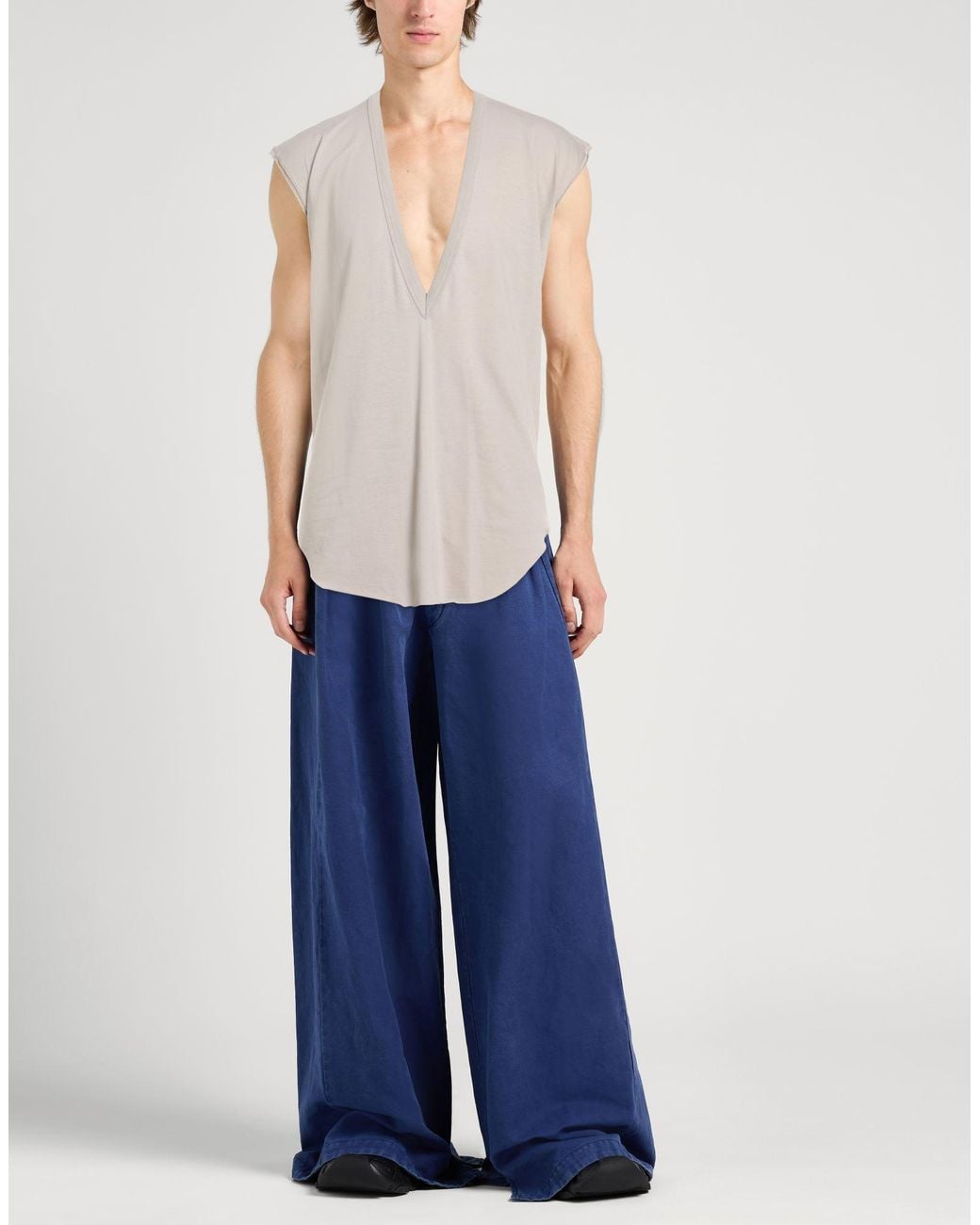 Rick Owens Gray T-Shirt for men