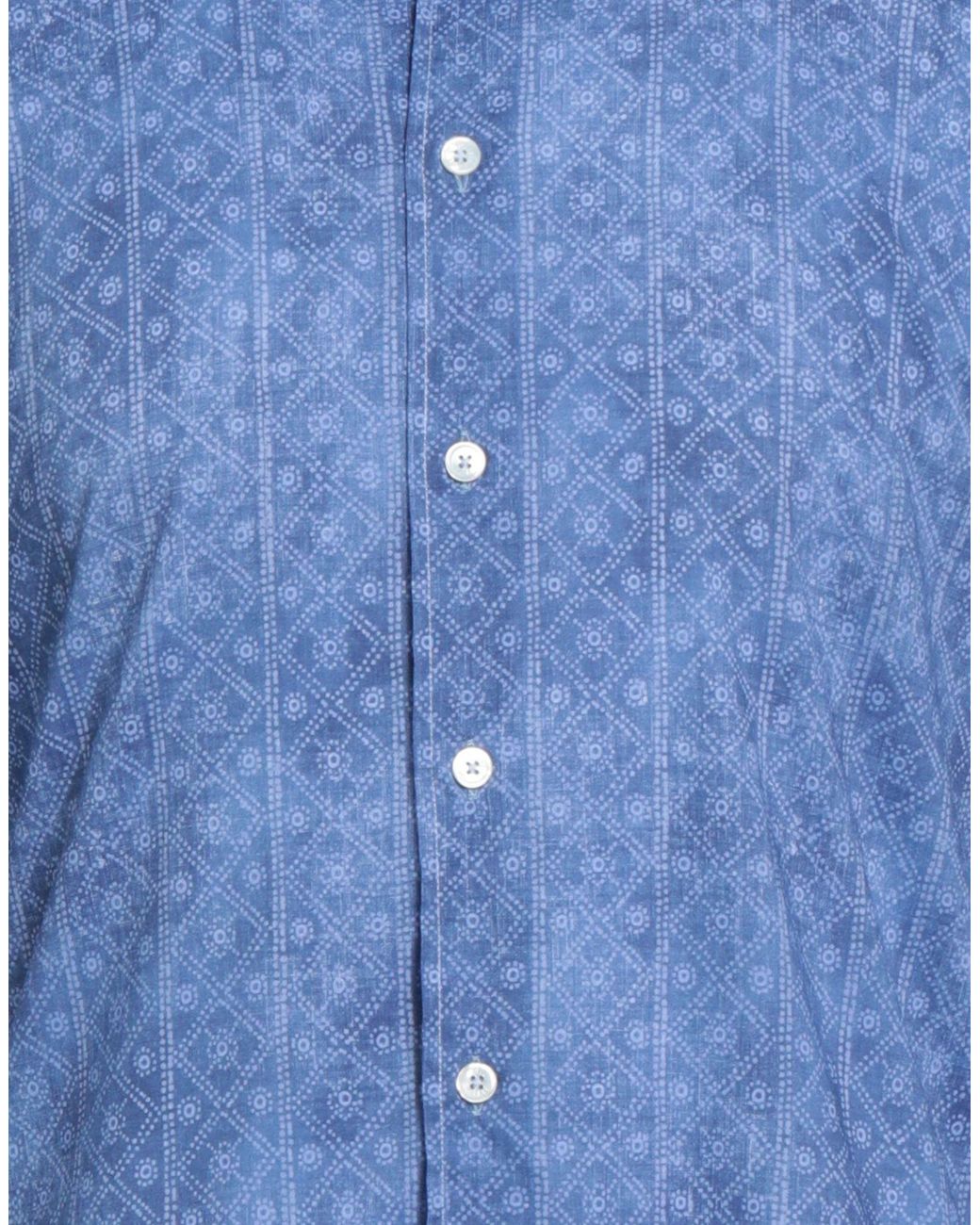 Fedeli Blue Shirt for men