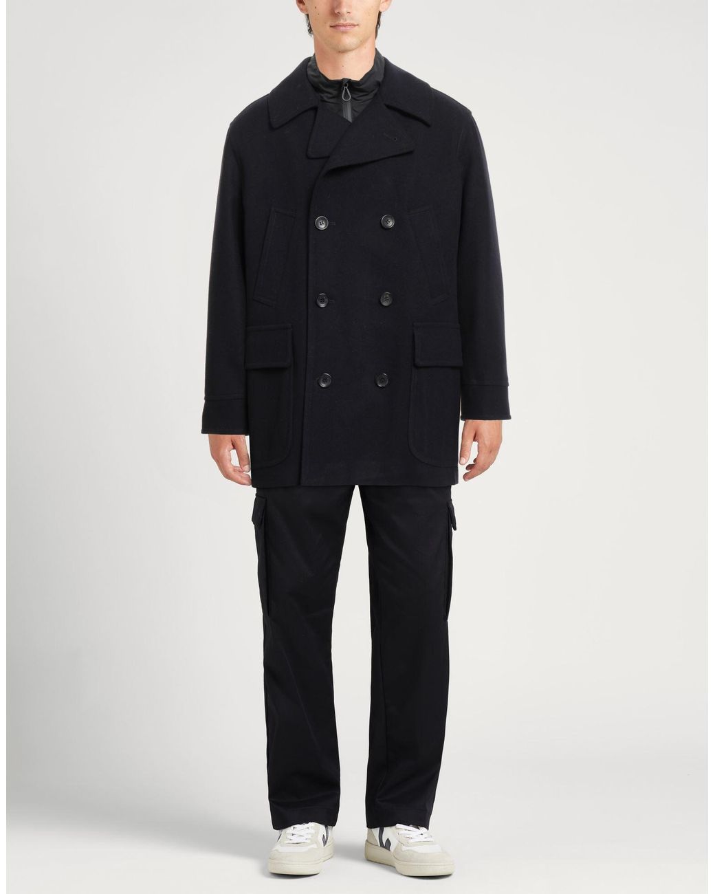Paltò Blue Coat for men