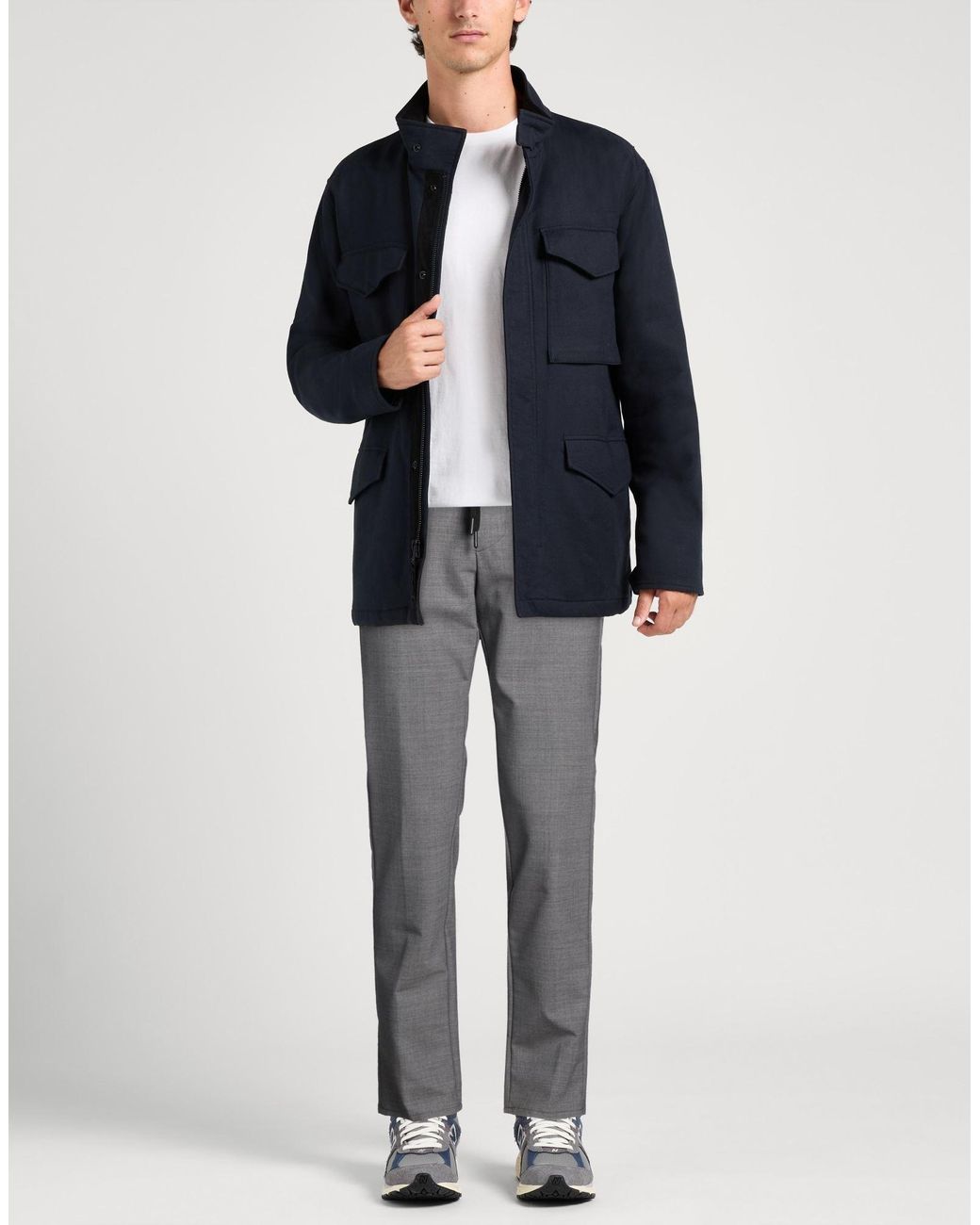 Berwich Gray Pants for men