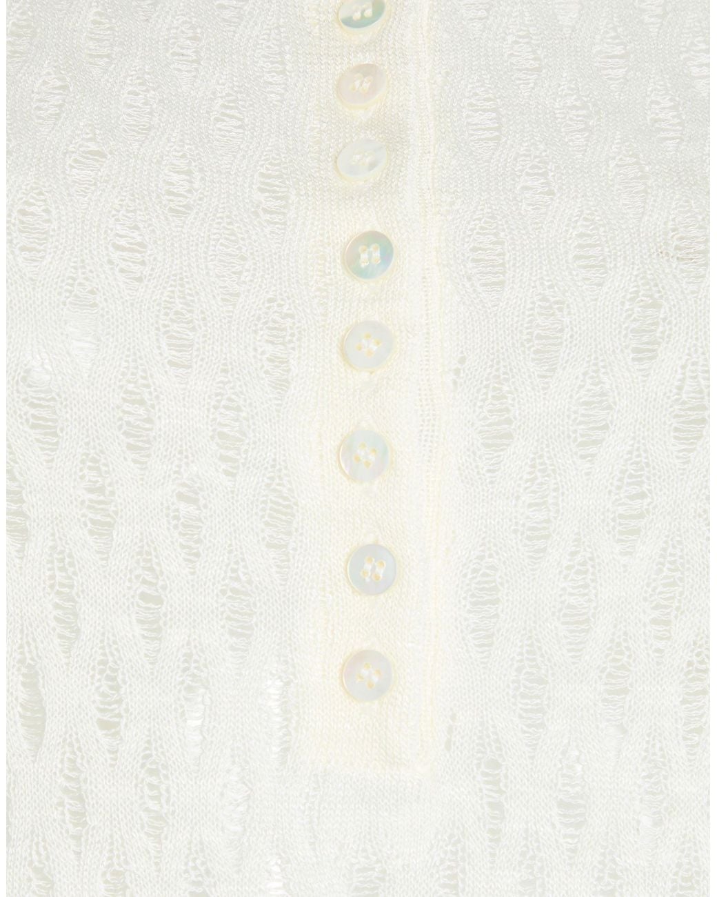 MAX&Co. White Ivory Sweater Viscose, Polyamide