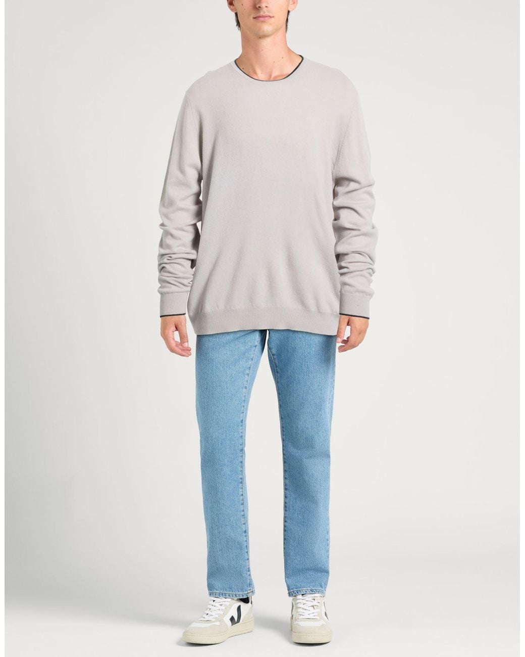 Pullover di Gran Sasso in White da Uomo