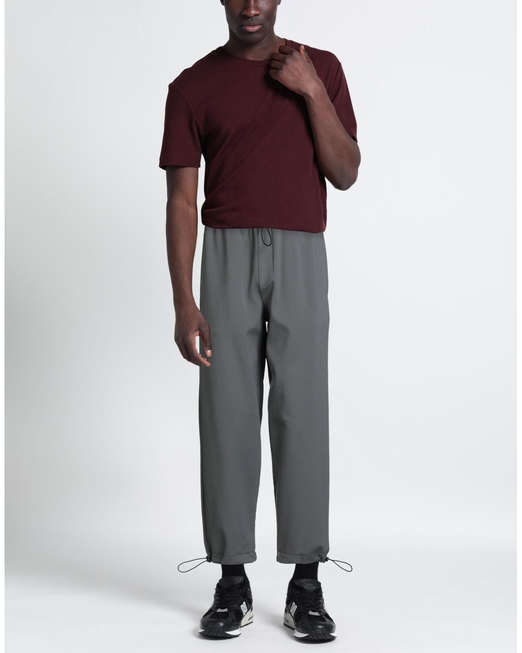 Costumein Gray Pants Polyamide, Elastane for men