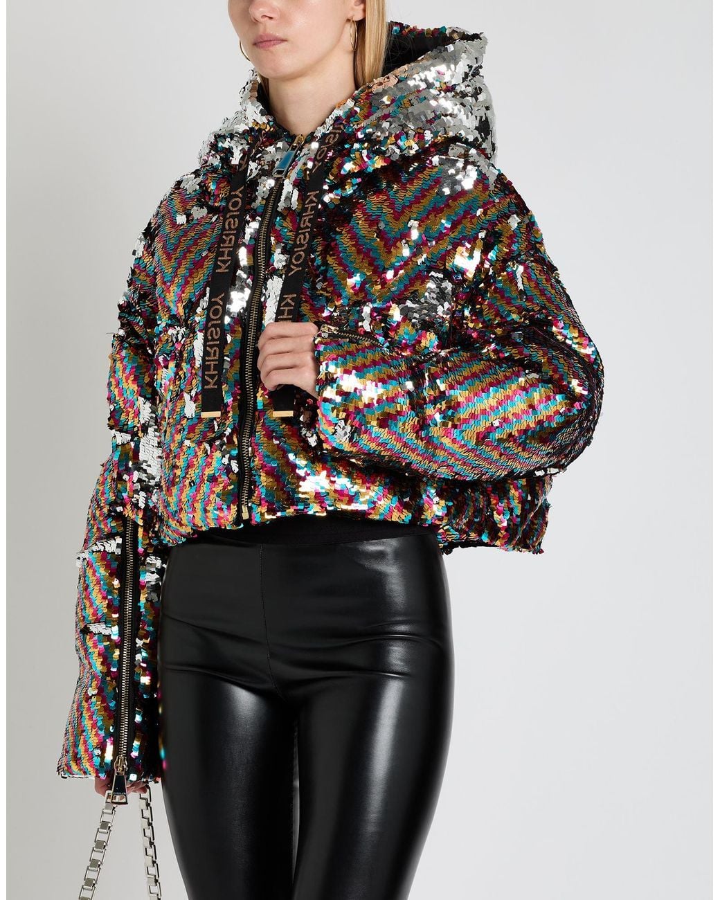 Khrisjoy Black Puffer Polyester