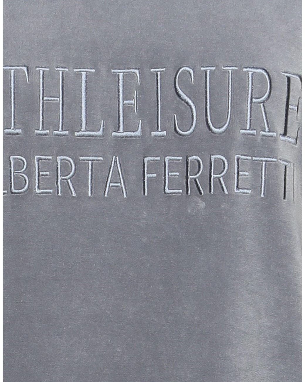 Alberta Ferretti Gray Sweatshirt