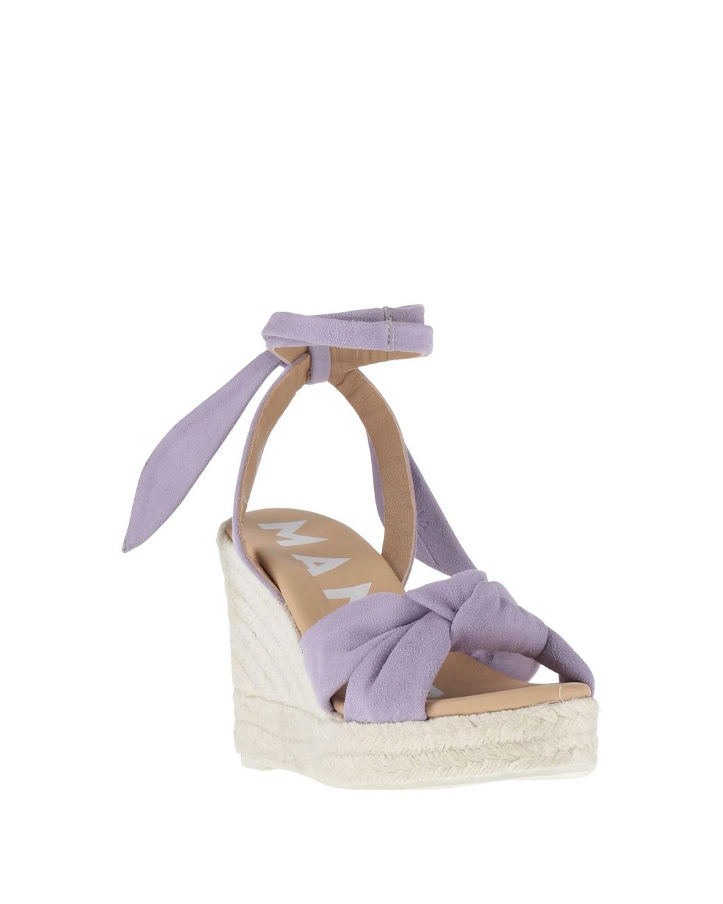 Manebí Pink Lilac Espadrilles Leather
