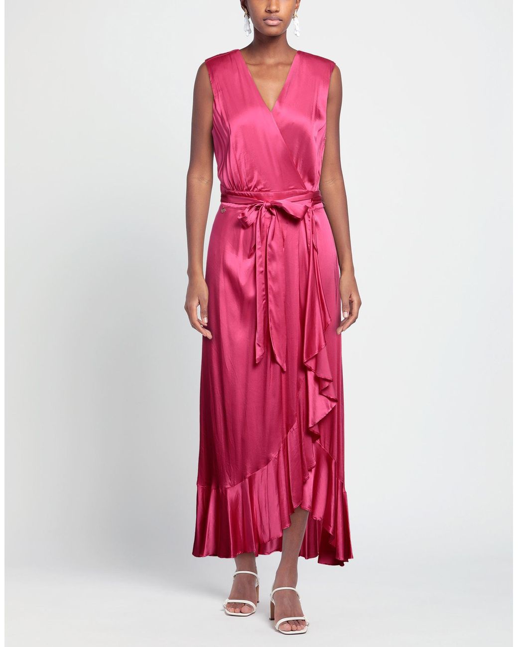 Pinko Pink Midi Dress