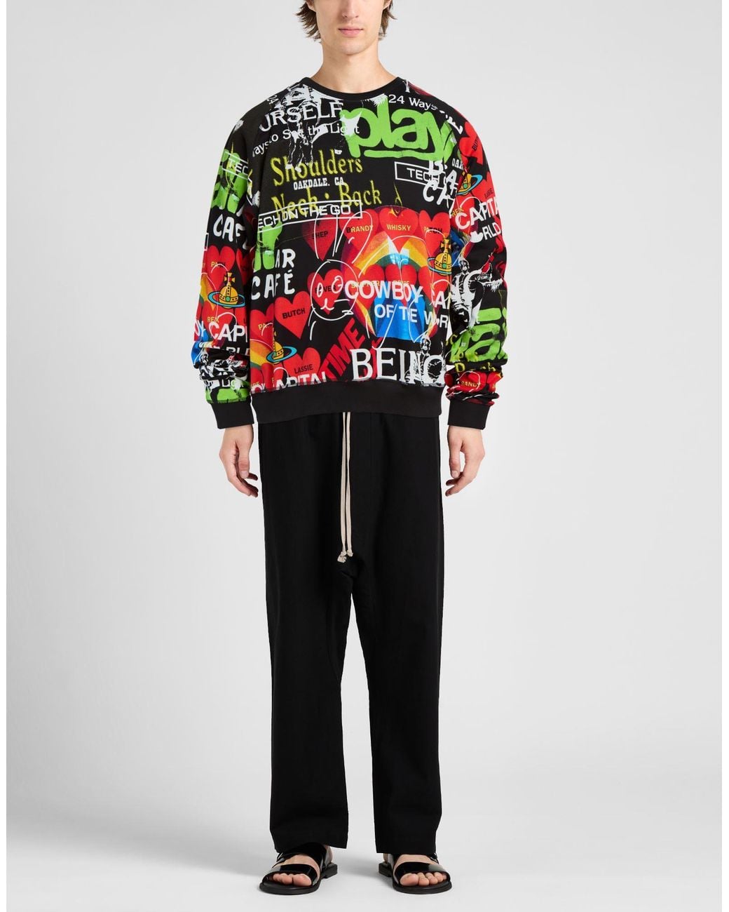 Vivienne Westwood Black Sweatshirt for men