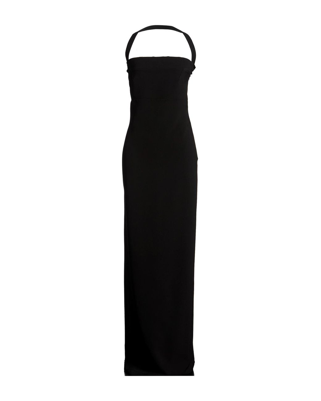 Ann Demeulemeester Black Maxi Dress Viscose, Virgin Wool