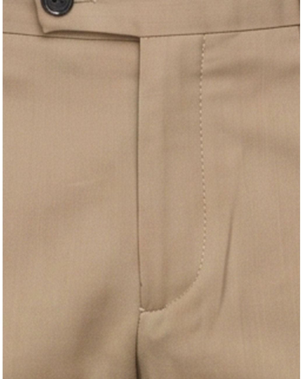 BE ABLE Natural Sand Pants Virgin Wool, Polyester, Elastane for men