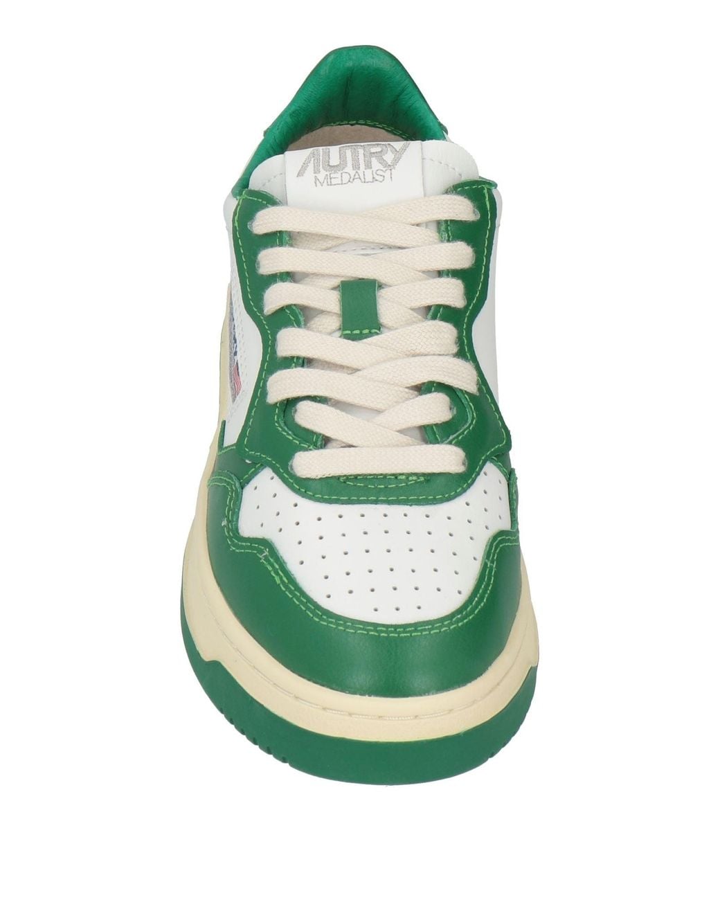 Autry Green Sneakers Leather