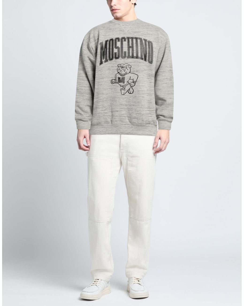 Moschino Gray Sweatshirt for men
