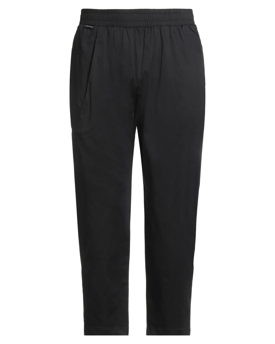 FAMILY FIRST Black Pants Cotton, Elastane for men
