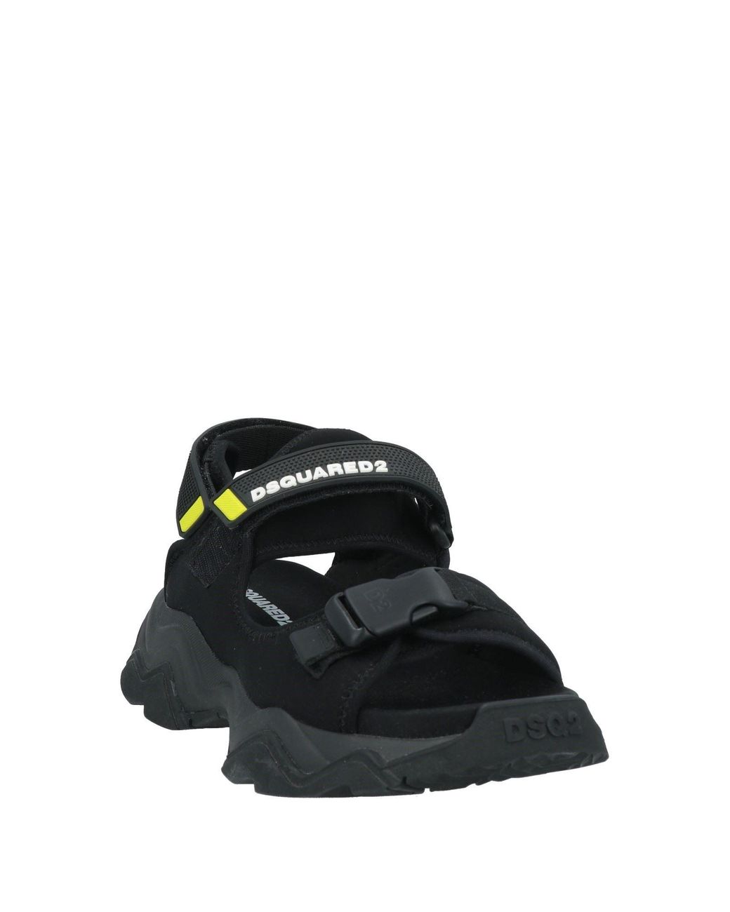 DSquared² Black Sandals for men