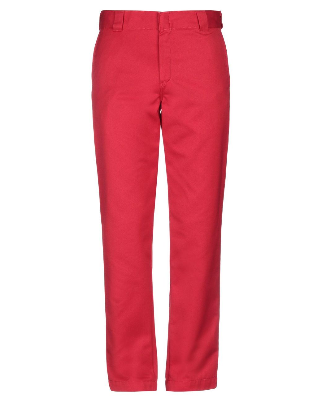 Carhartt Synthetic Casual Pants in Red for Men - Lyst