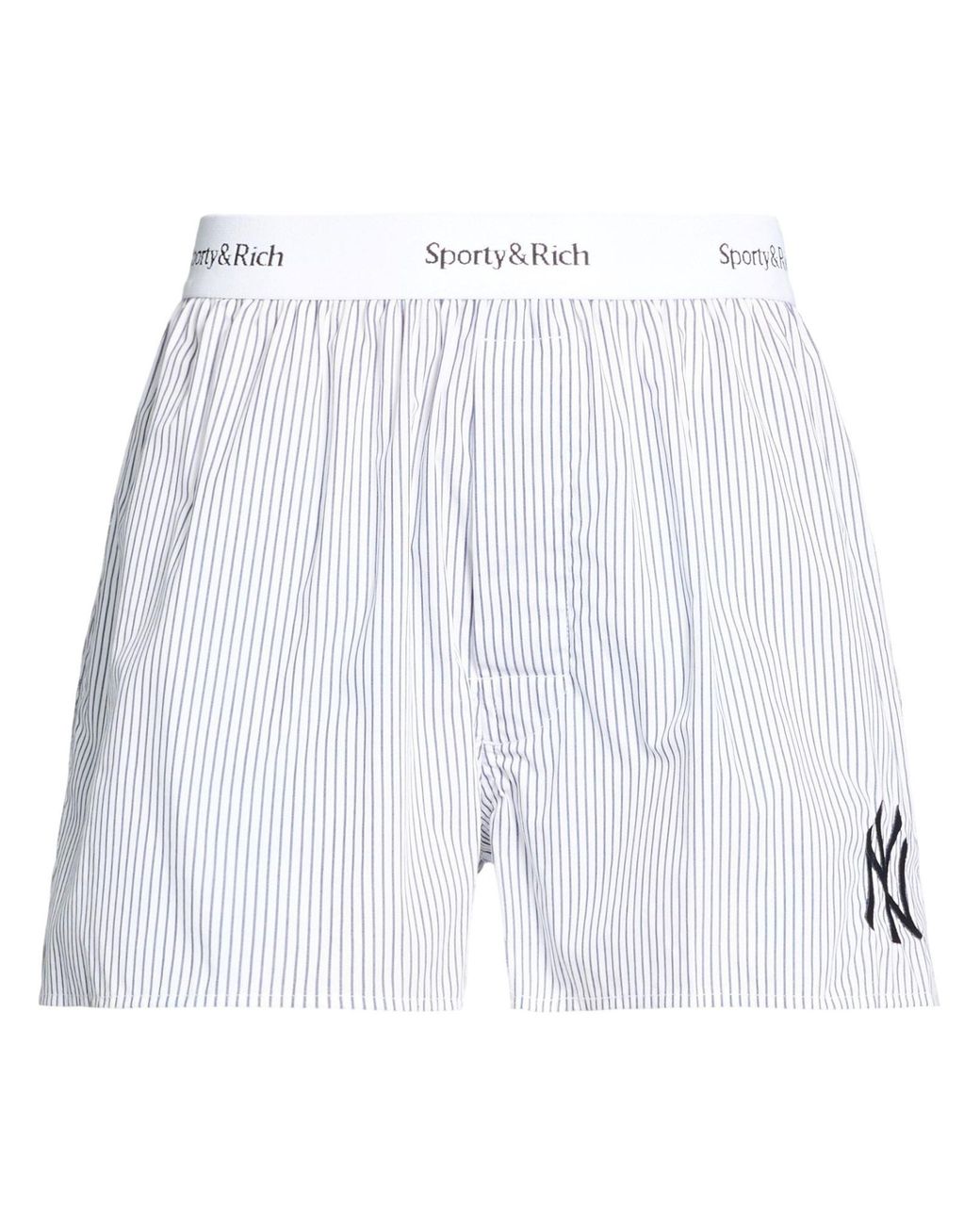 Sporty & Rich Blue Shorts & Bermuda Shorts Cotton