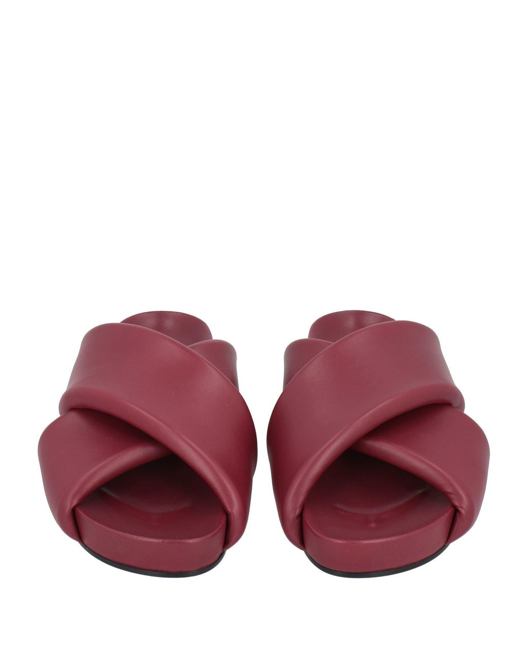 Jil Sander Purple Sandals Leather
