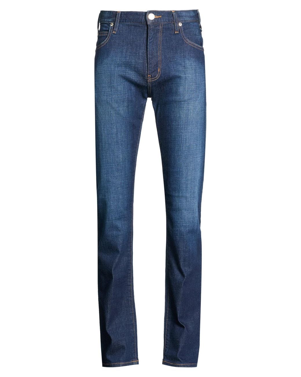 Armani Jeans Blue Jeans Cotton, Elastane for men