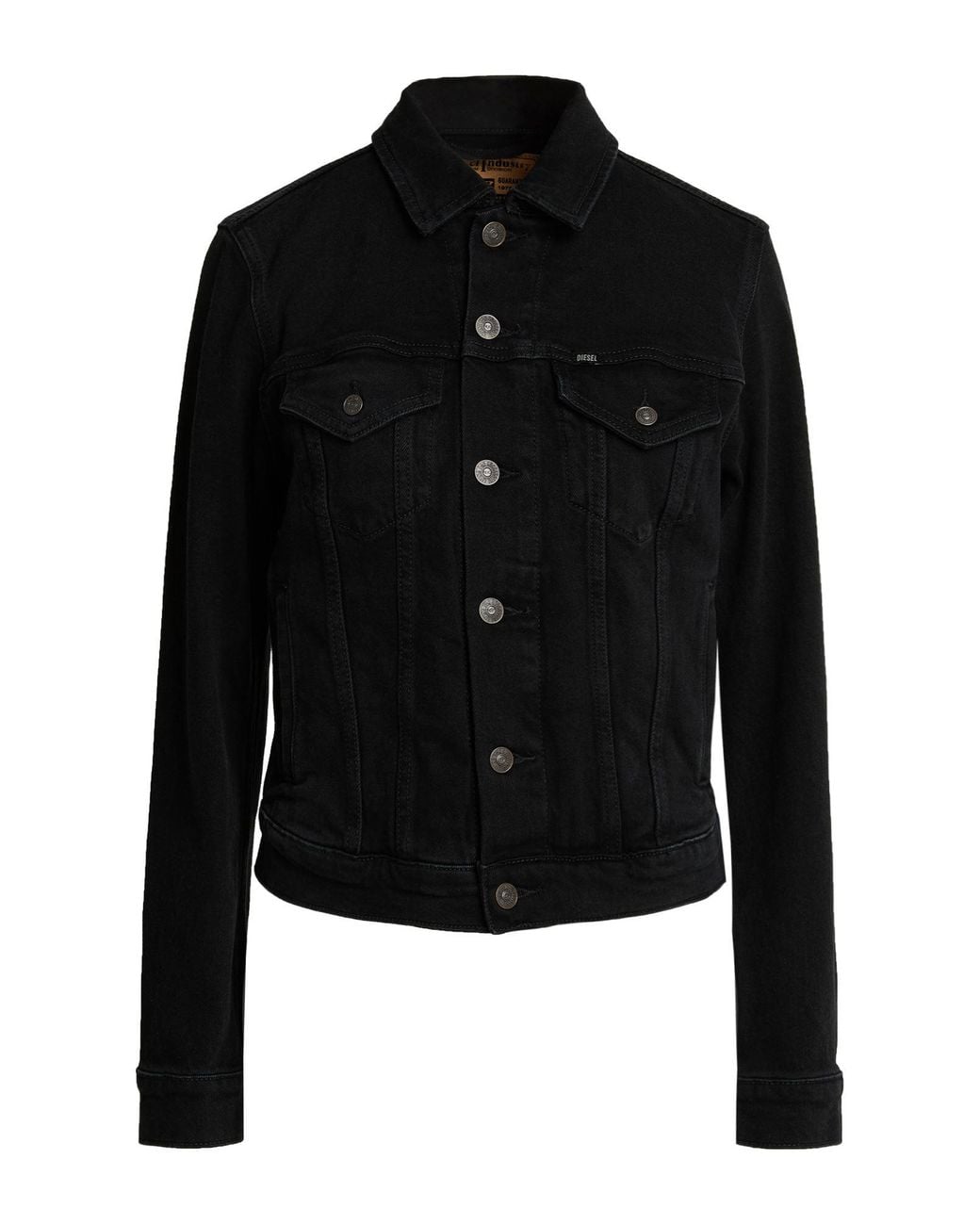 DIESEL Black Denim Outerwear