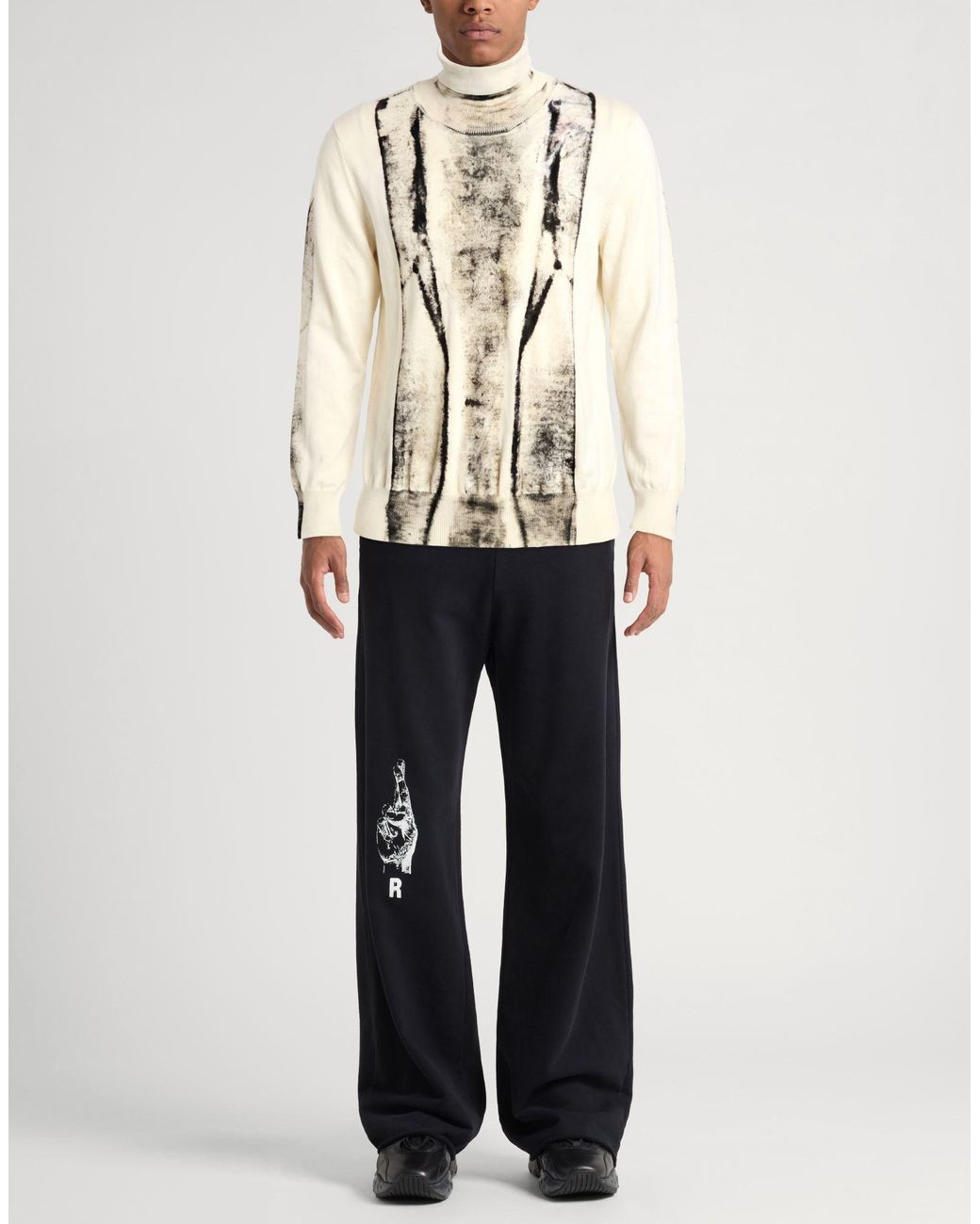 MM6 by Maison Margiela Natural Turtleneck for men