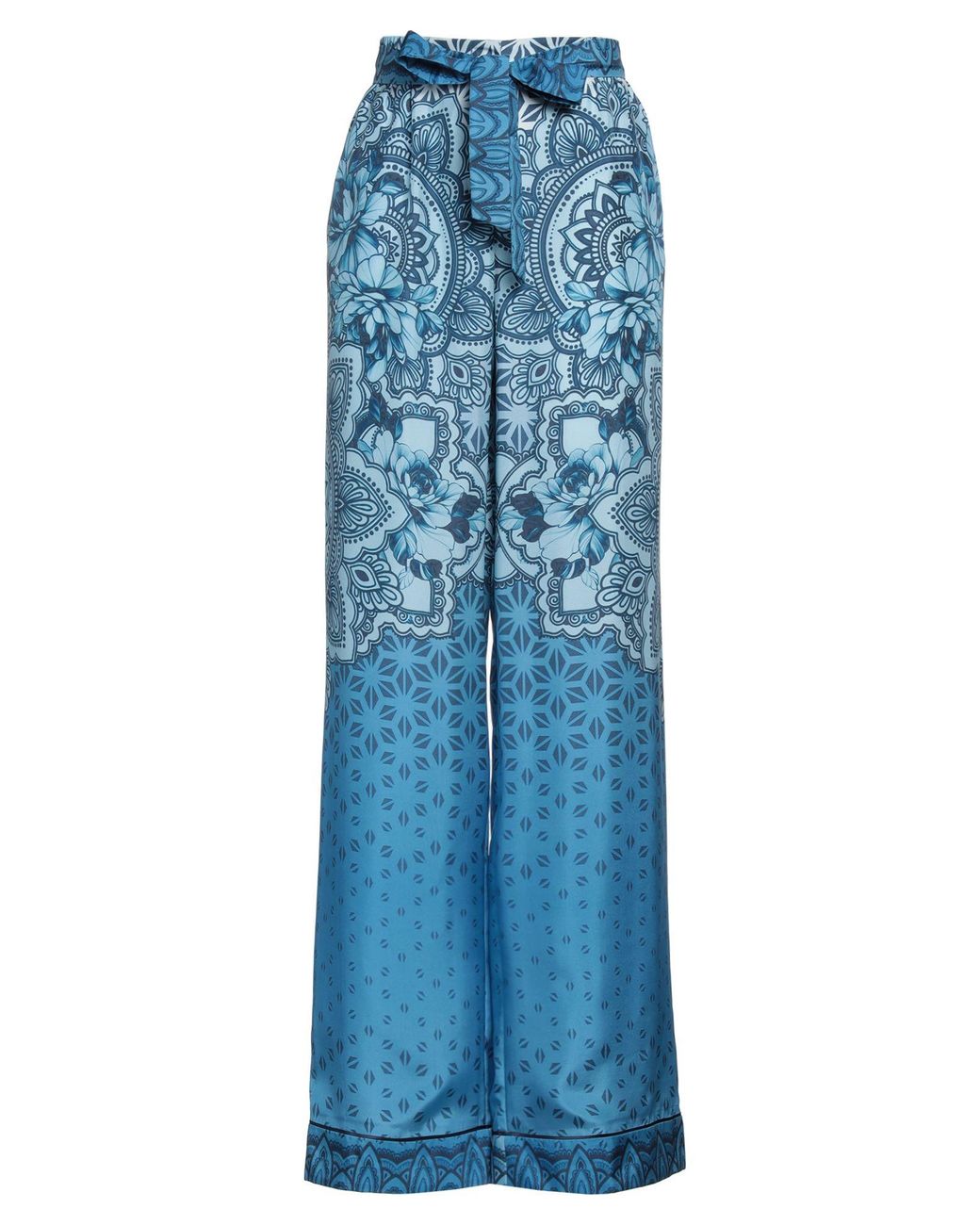 Alberta Ferretti Blue Pants