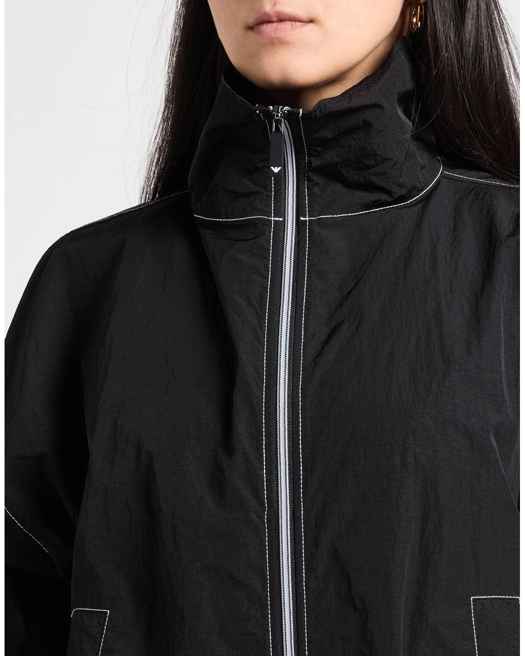 Emporio Armani Black Jacket Polyamide