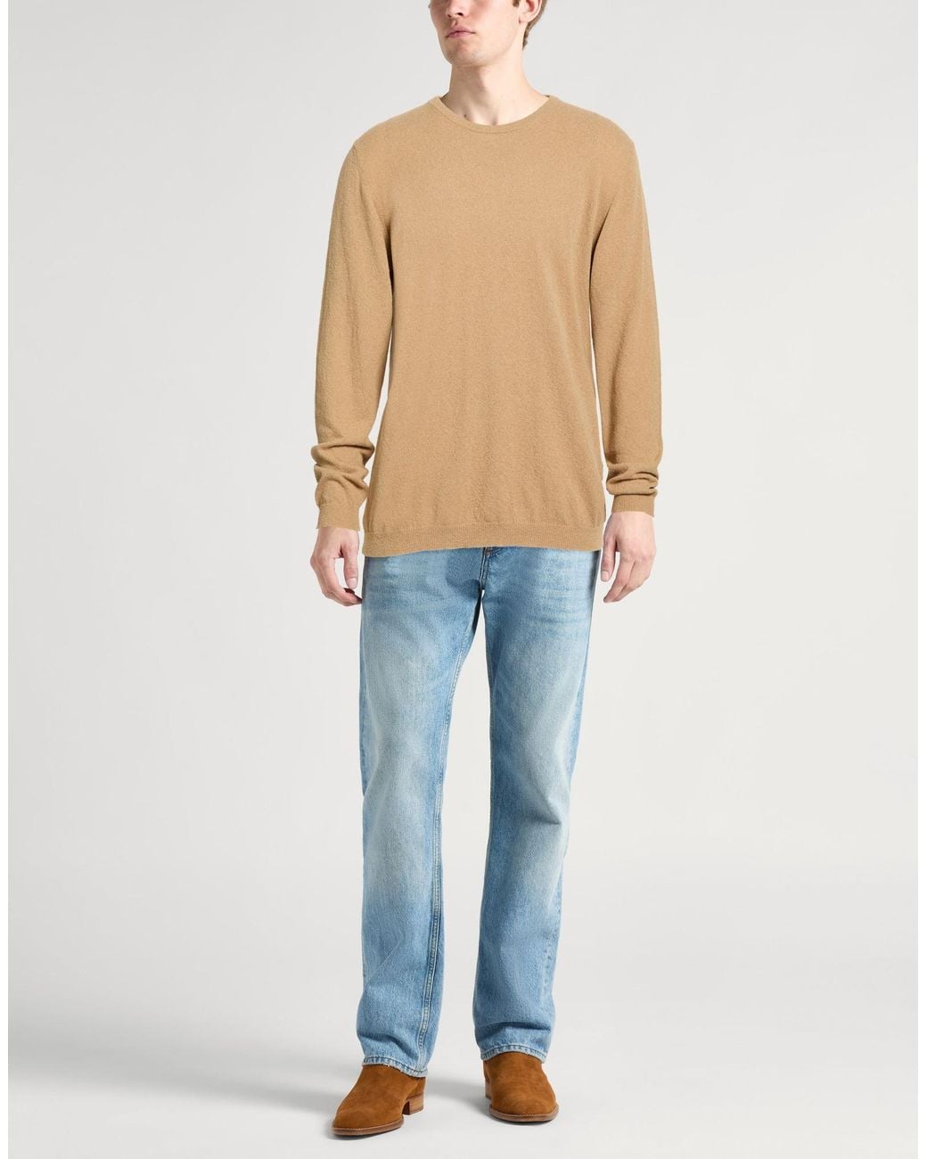 Pullover Roberto Collina de hombre de color Natural