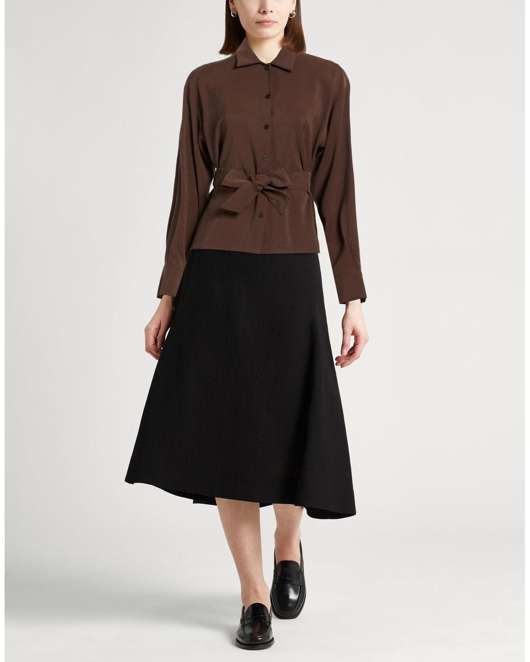 Alysi Brown Shirt