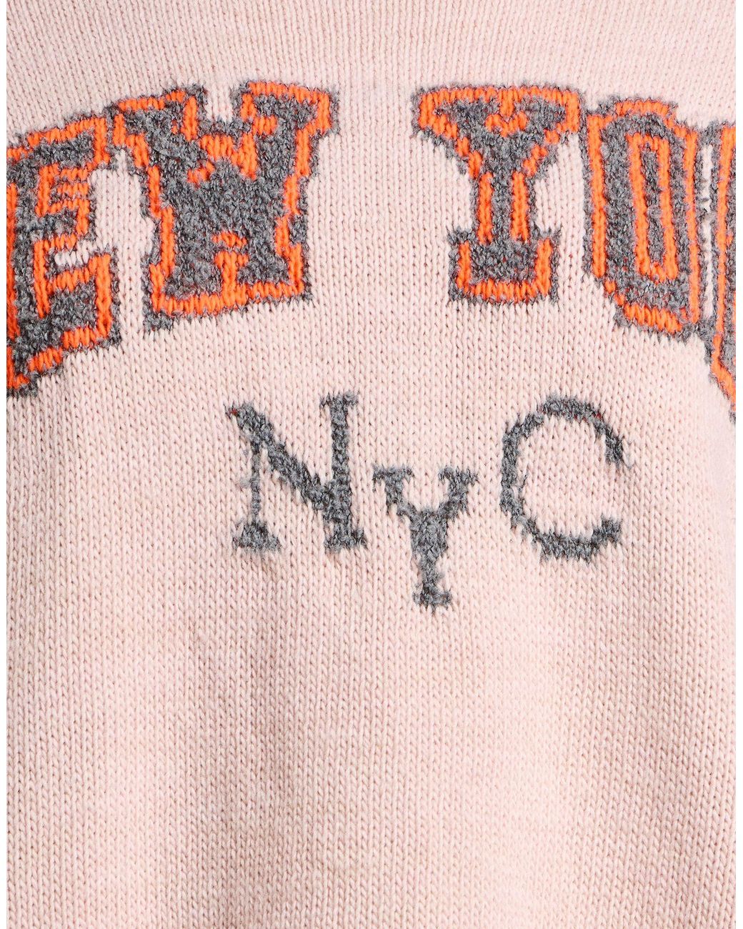 Dixie Pink Sweater Acrylic, Polyester, Wool