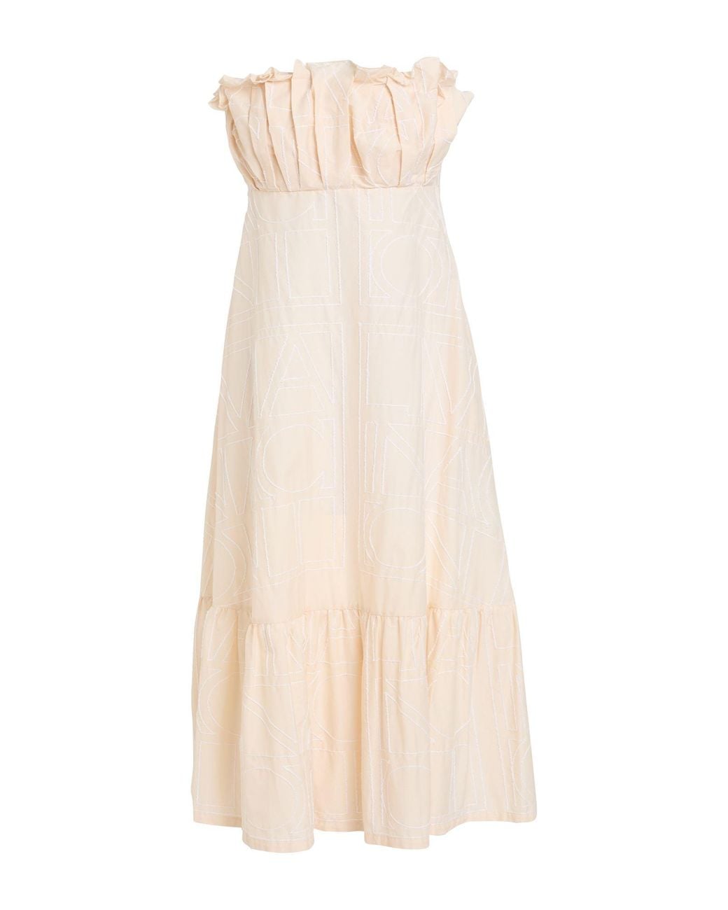 Liviana Conti Natural Midi Dress