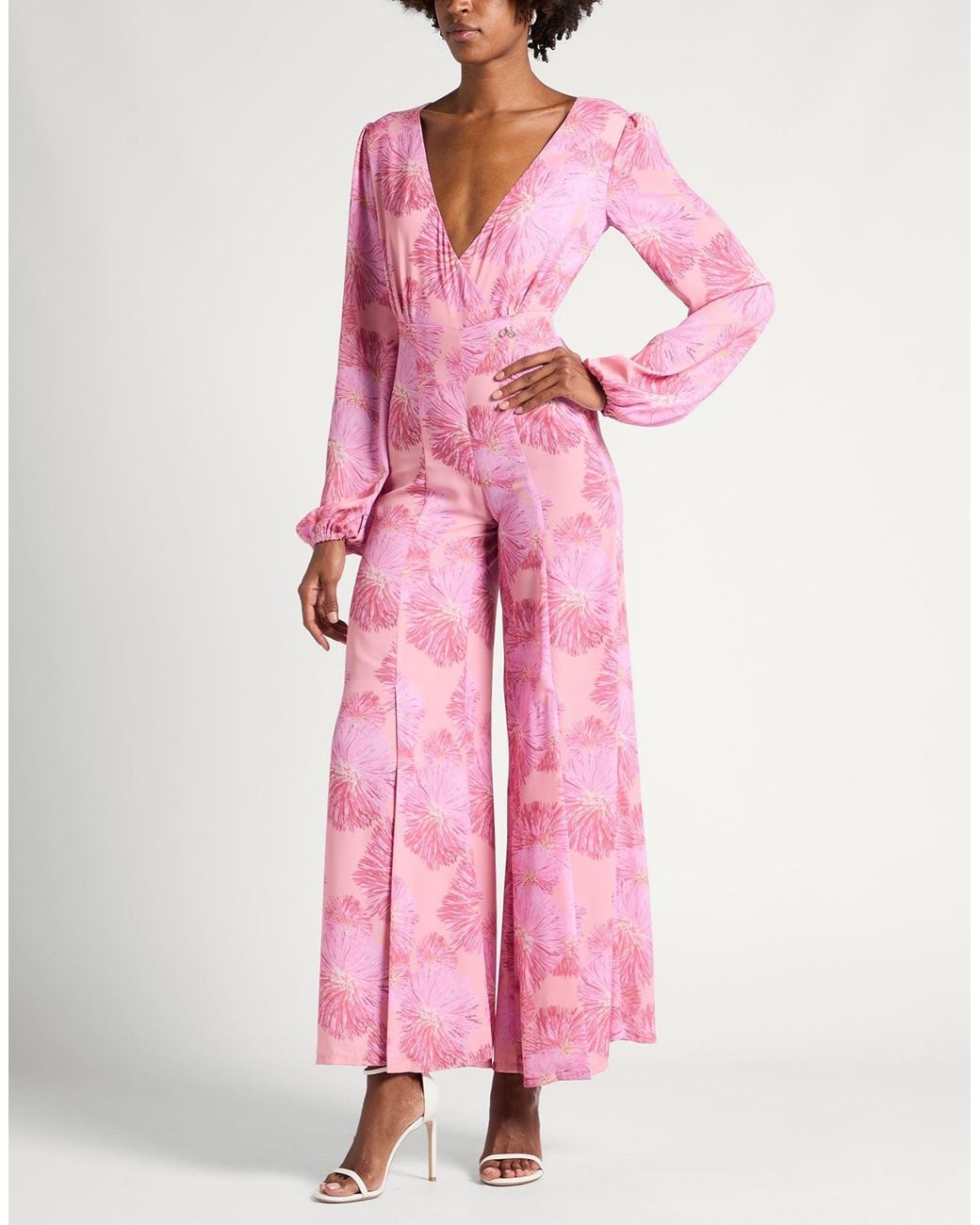Silvia Schneider Pink Jumpsuit Polyester