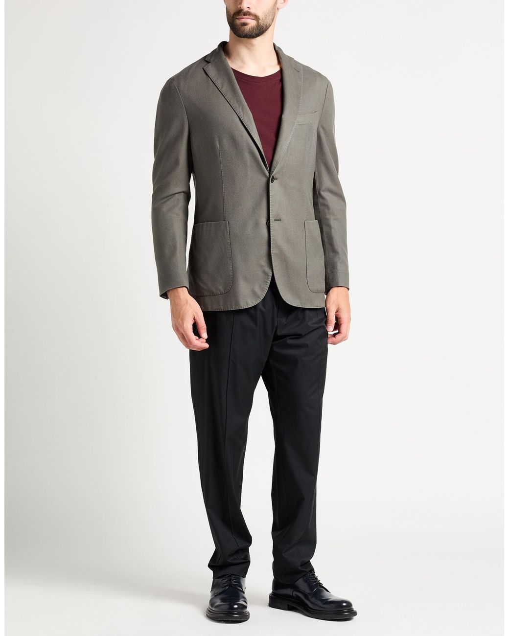 Boglioli Black Blazer for men