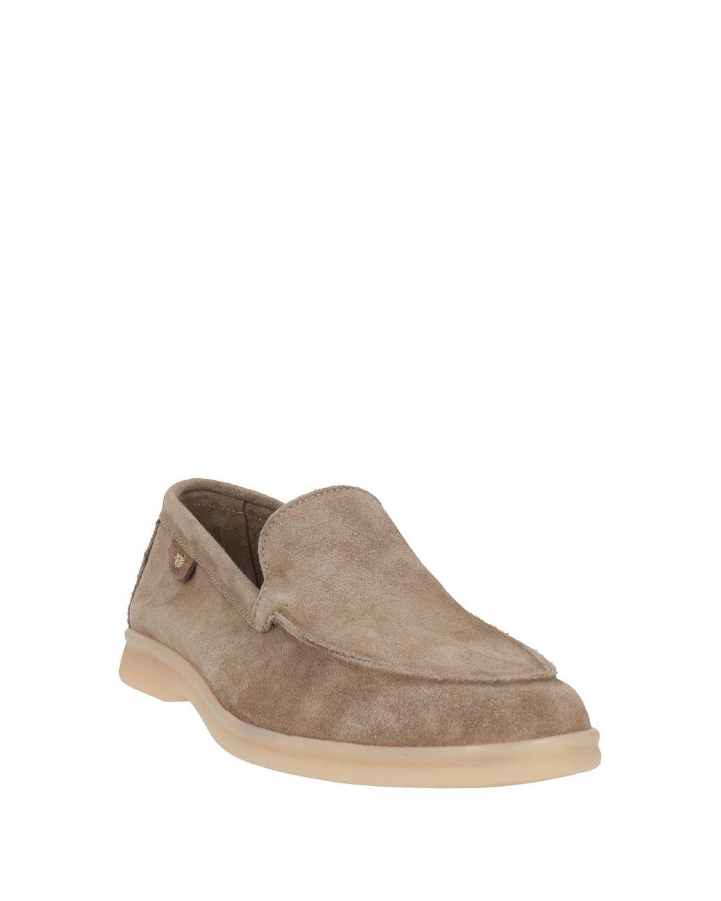 Baldinini Brown Sand Loafers Leather for men