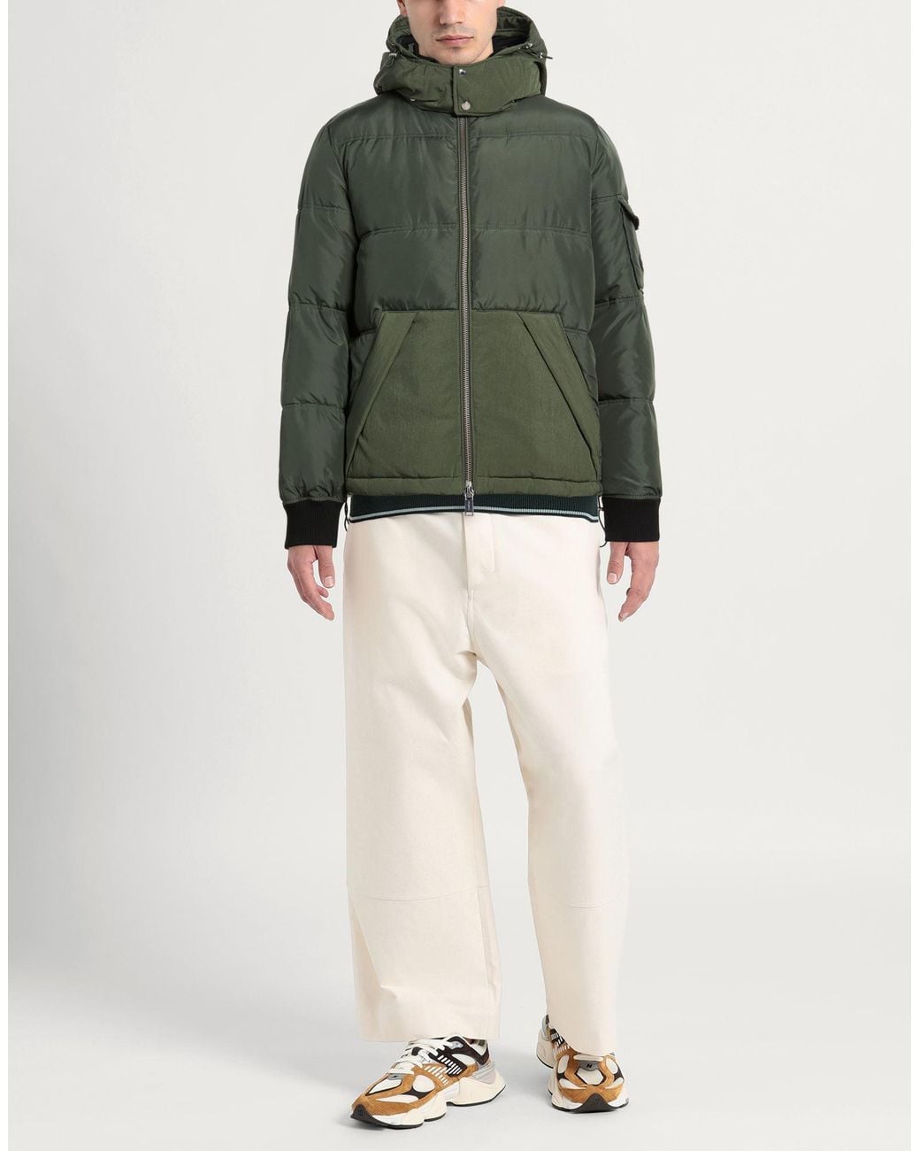 ALPHATAURI Green Puffer for men