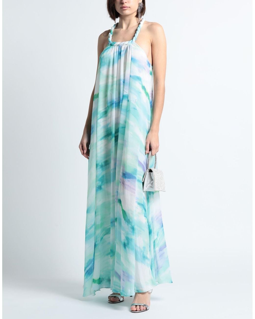 Patrizia Pepe Blue Maxi Dress