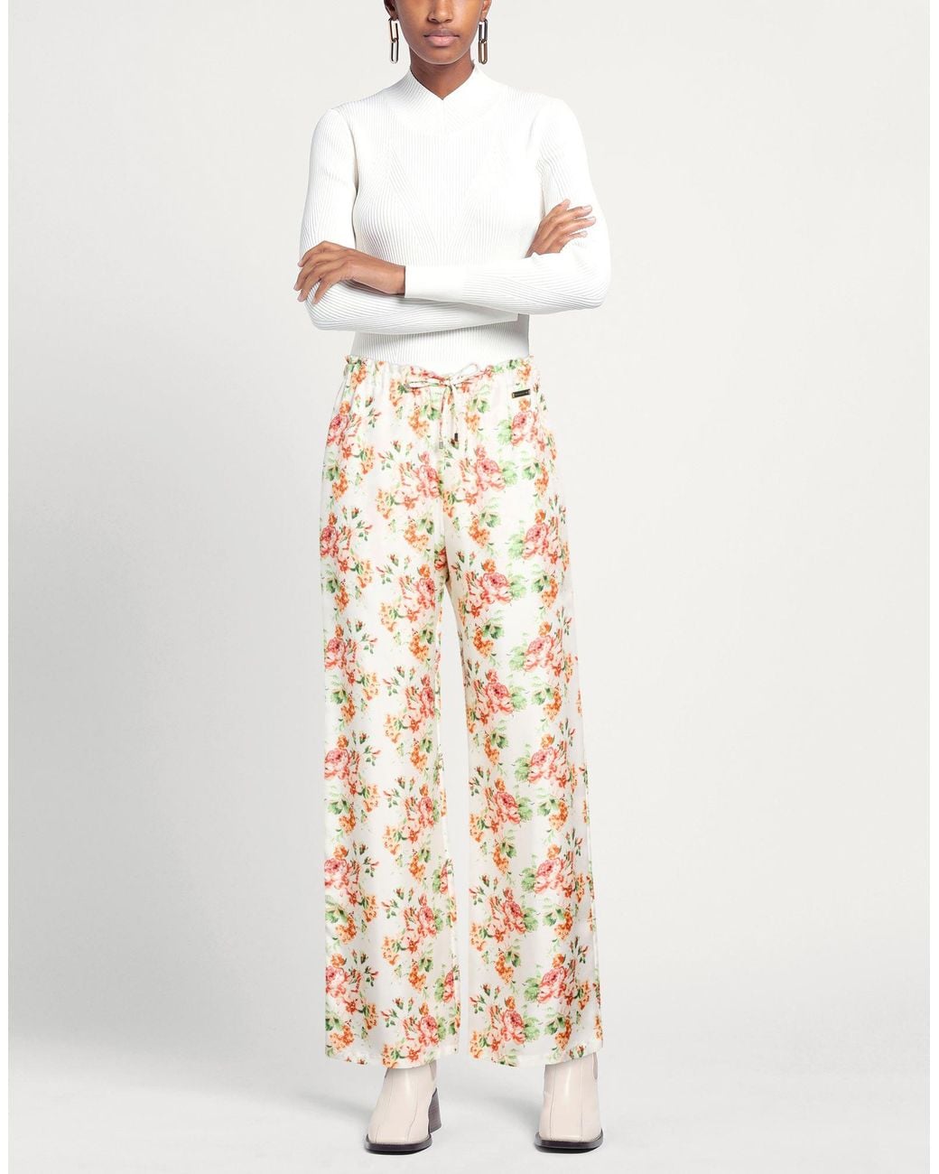 Manzoni 24 Natural Pants Silk