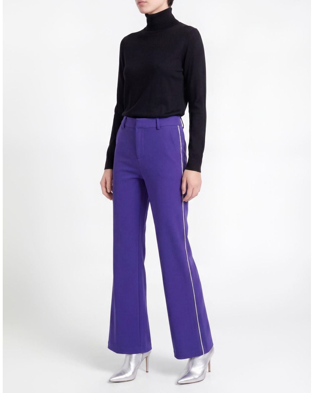 Aniye By Blue Pants Polyester, Elastane