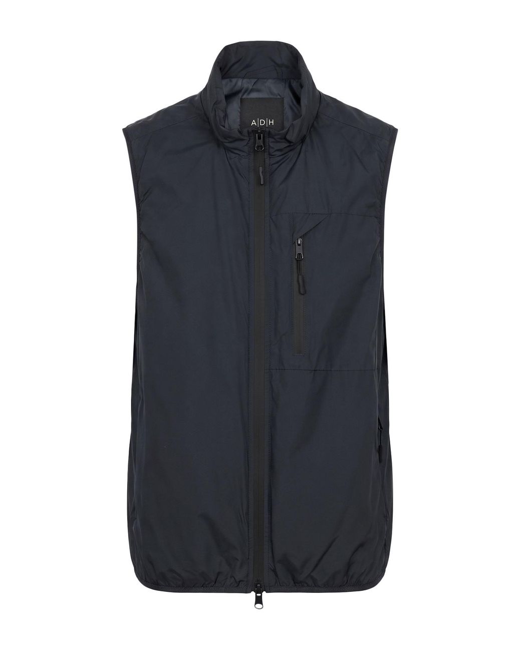 ADHOCONCEPT Blue Gilet for men