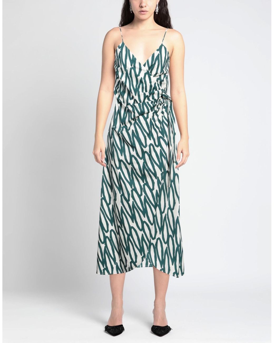 Liviana Conti Blue Midi Dress