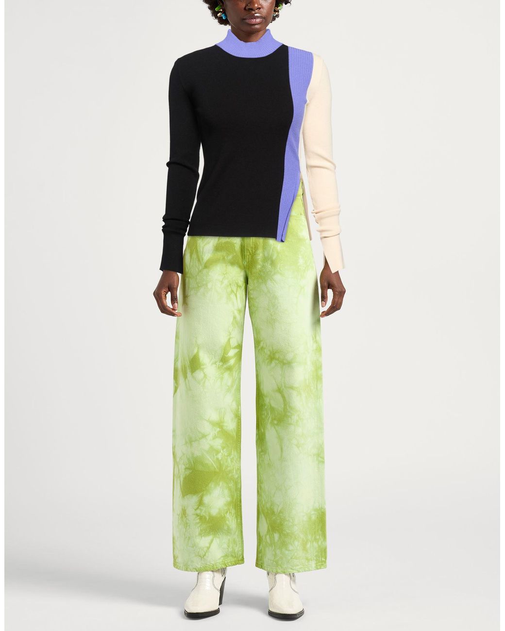 Patrizia Pepe Blue Turtleneck