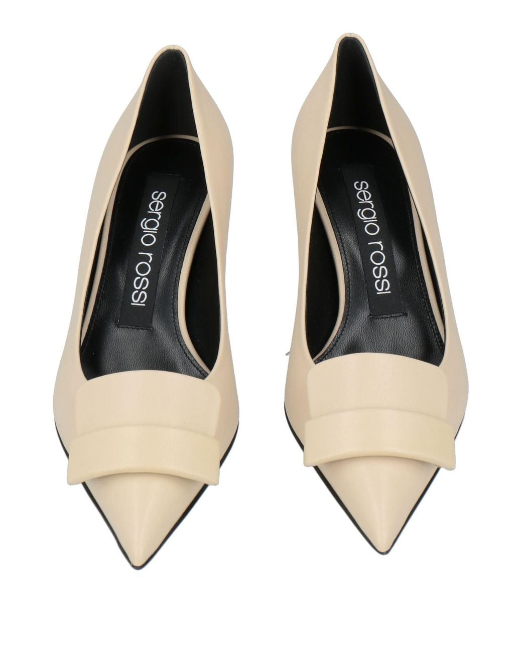 Sergio Rossi Natural Pumps Leather