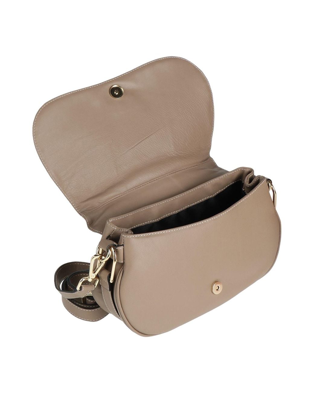 Marc Ellis Gray Taupe Handbag Leather