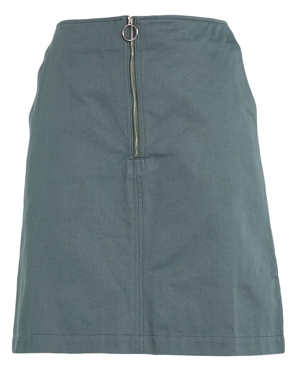 Maison Kitsuné Gray Mini Skirts